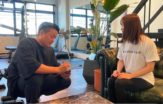 カウンセリングの様子