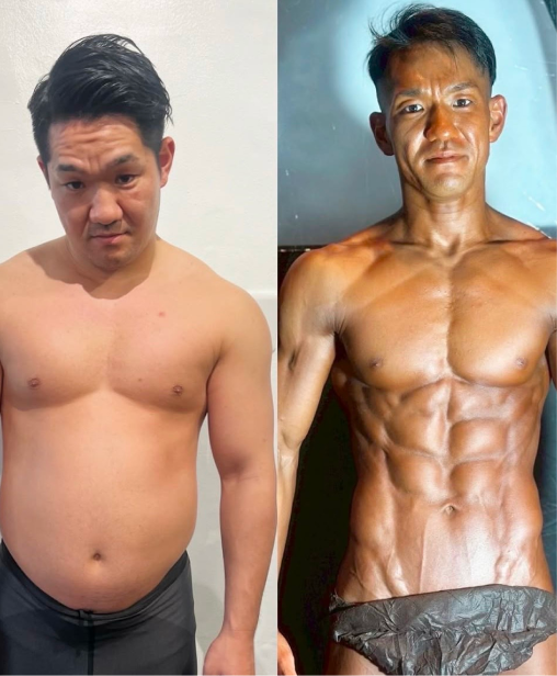 30代男性 ダイエット期間5ヶ月 -23kg